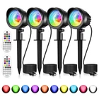 Meikee 15W Rgb Outdoor Led Spotlight Ac 120V Color Changing Landscape Lights ... New. Price: $57.81.