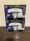 Home Zone Led Motion Flood Light Dual Head 2500 Lumens 35W White Outdoor New. Price: $25.00.