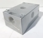 Hubbell 5323-0 1-GANG Weatherproof Box, Five 1/2 In. Threaded Outlets (lot 3) New. Price: $47.40.