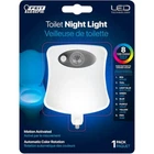 Feit Electric Toilet Bowl Motion Sensor Night Light Color Changing 8 Led Glow New. Price: $11.20.