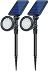 Solar Spot Lights Outdoor, 18 Led Bright Powered Waterpr... New. Price: $46.07.