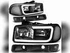 Dna Motoring Smoked Lens Bumper + Headlights Led Drl 99-06 Sierra New. Price: $77.00.
