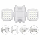 Motion Sensor Wireless Led Dual Head Spotlights Waterproof Garage Honwell New. Price: $44.55.