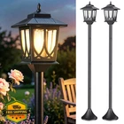 Melunar 63" Solar Post Light 2 Pack Warm White New. Price: $71.99.