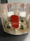4PC Libbey Holiday Christmas Woods Tree Star 17OZ Glasses 6 Tall Usa Nos Vtg New. Price: $23.90.