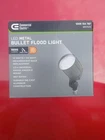 Commercial Electric 12W Bronze Ooutdoor Led Bullet Flood Light 1500 Lumens 3000K New. Price: $14.88.