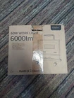 Olafus 60W IP66 6000LM Work Floodlight Led 89GDDW-US01 Open Box. Price: $20.00.