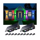 12 Pack Rgb Solar Up And Down Wall Lights Outdoor Decorative Fence Led Waterp... New. Price: $133.81.