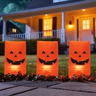 Northlight 3 Jack-o-lantern Halloween Luminary Pathway Markers 5FT Black Wire New. Price: $36.53.