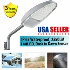 144LED Outdoor Street Light 2350LM Dusk To Dawn Sensor Waterproof Security New. Price: $34.88.