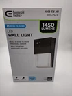 Commercial Electric Led Bronze Security Dusk-dawn Wall Light 1450 Lumens New. Price: $32.98.