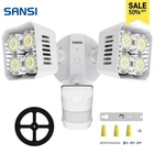 Sansi Led Motion Sensor 30W 3400LM Security Light Outdoor Lamp IP65 Waterproof New. Price: $25.99.