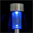 Newote 10PCS Blue Led Outdoor Steel Garden Solar Powered Landscape Light Lamp. Price: $43.54.