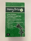 6 Ft Outdoor Floodlight Holder Ground Stake Merry Brite Pivots 90 & Swivels 180 New. Price: $10.99.