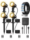 Zzxx All-in-one Led Landscape Lighting Kit, 4-PACK Low Voltage Lights Open. Price: $49.99.