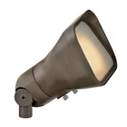 Hinkley Hardy Island 1LT Flood Light, Matte Bronze/frosted - 55300MZ New. Price: $159.00.